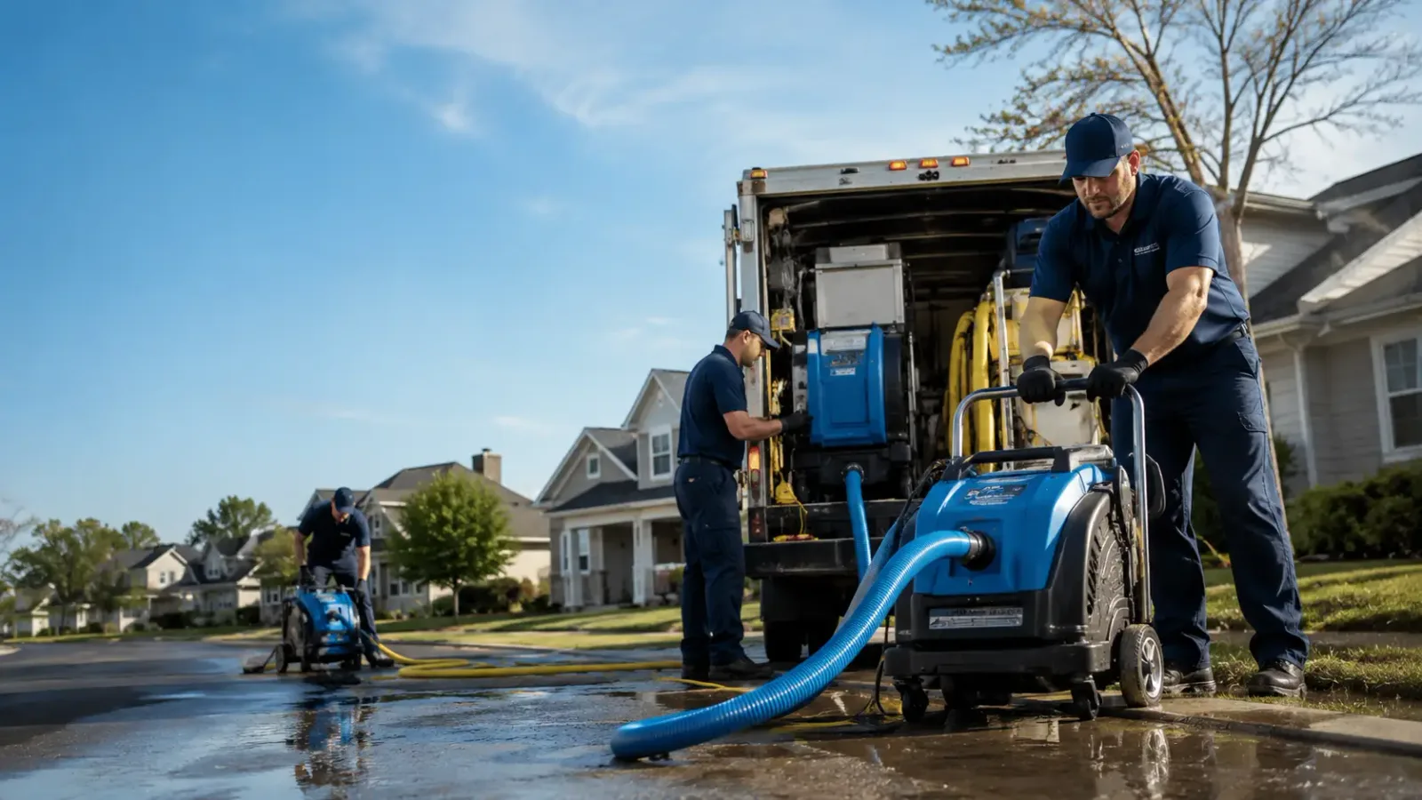 Flood Damage Cleanup in Cypress, TX